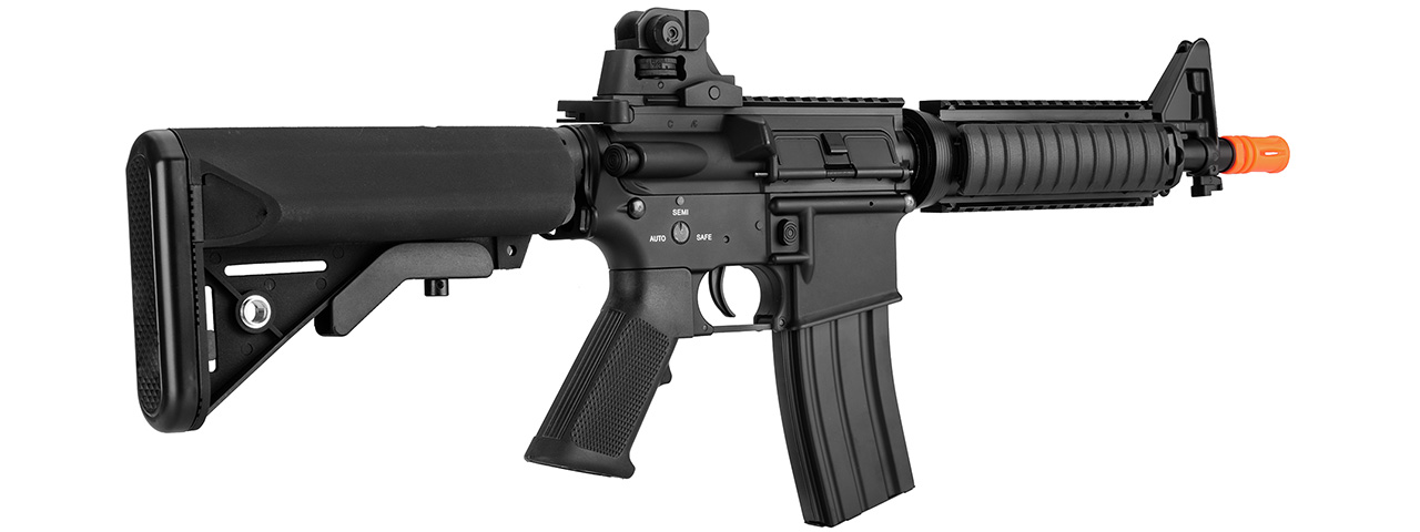 Double Bell M4 CQB RIS AEG Full Metal Airsoft Rifle (BLACK) - Click Image to Close