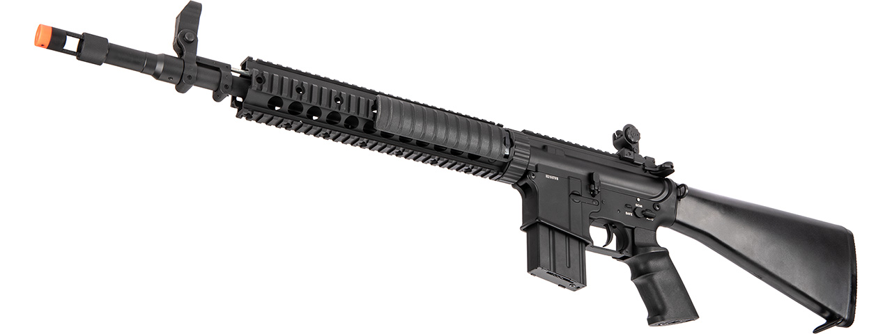 Double Bell MK12 SPR Mod 1 AEG Airsoft Rifle (BLACK) - Click Image to Close