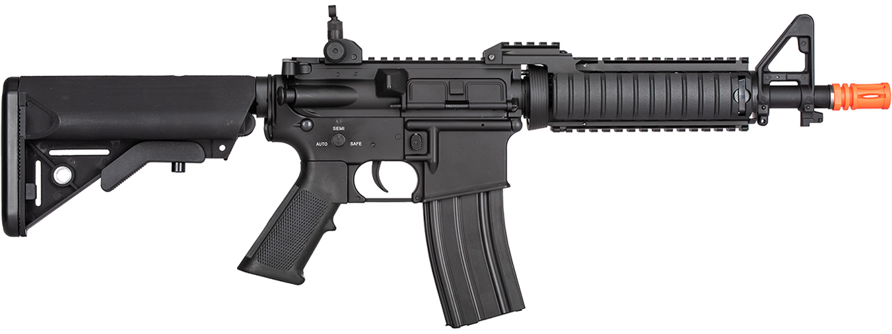 Double Bell M4 CQB RIS AEG Full Metal Airsoft Rifle w/ Riser Mount (BLACK)