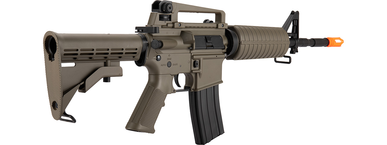 Double Bell M4A1 AEG Airsoft Rifle w/ Metal Gearbox [Polymer Body] (DARK EARTH)