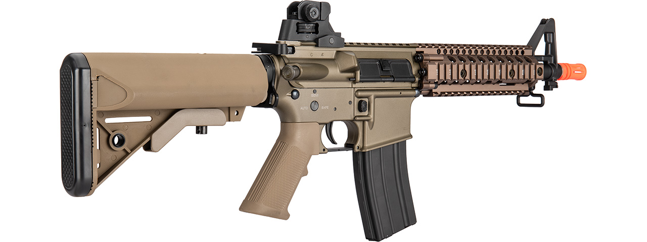Double Bell MK18 7.5" AEG Full Metal Airsoft Rifle (TAN) - Click Image to Close
