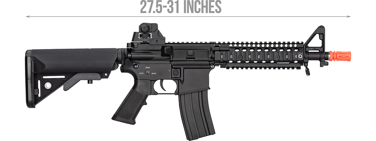 Double Bell MK18 7.5" AEG Full Metal Airsoft Rifle (BLACK) - Click Image to Close