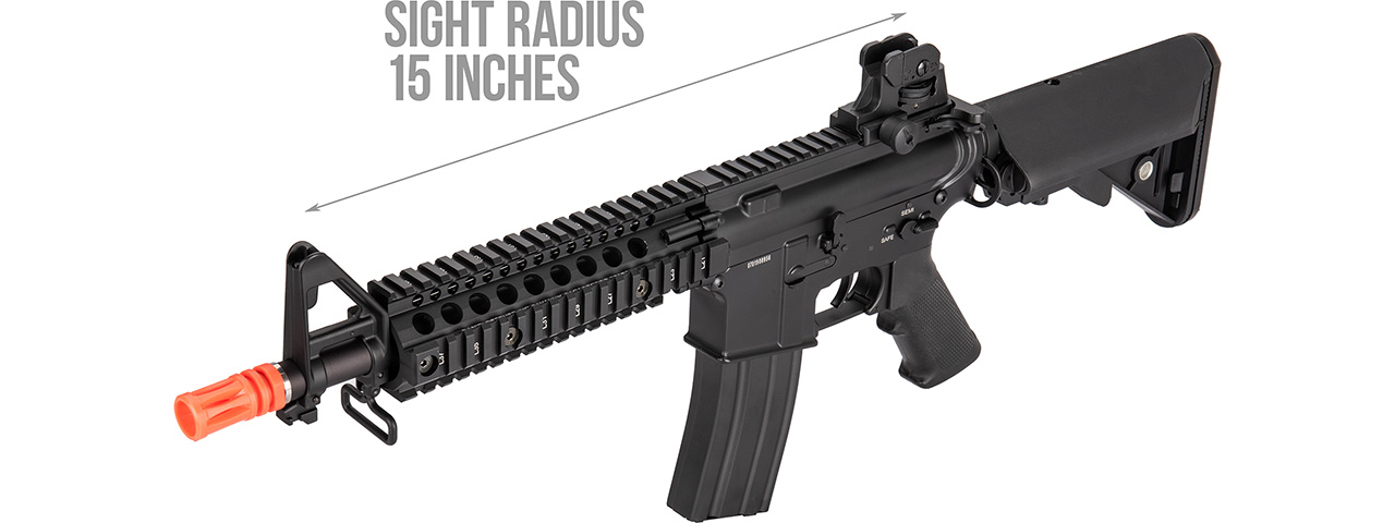 Double Bell MK18 7.5" AEG Full Metal Airsoft Rifle (BLACK) - Click Image to Close