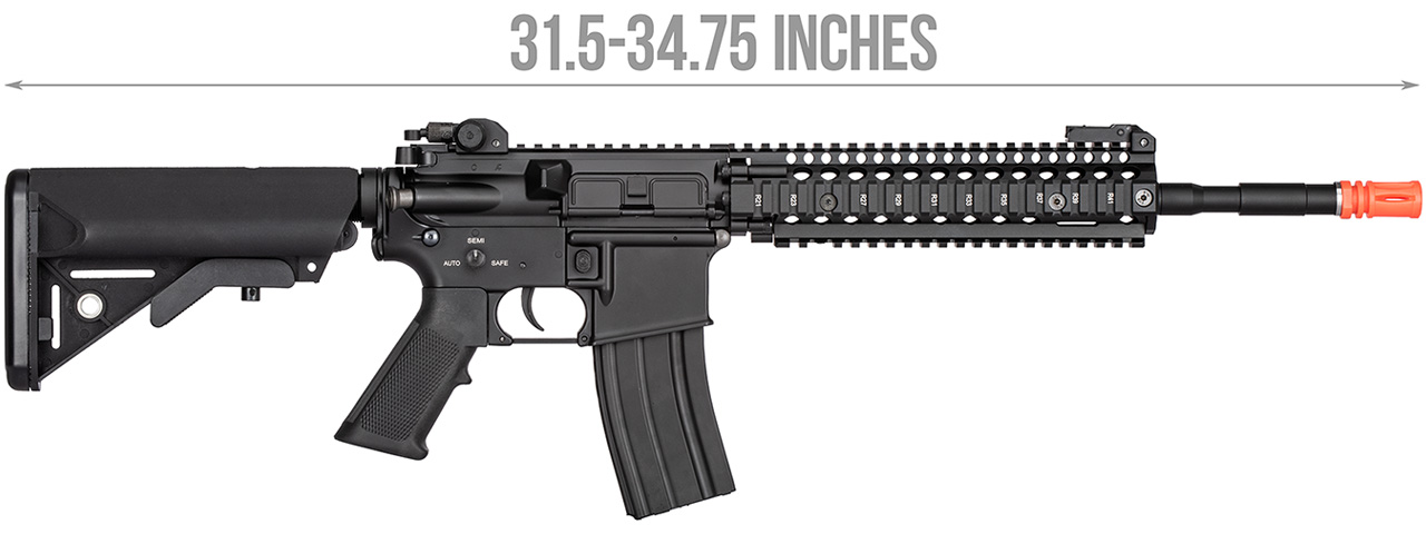 Double Bell MK18 9.5" AEG Full Metal Airsoft Rifle (BLACK) - Click Image to Close