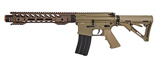 Double Bell M4 12-Inch RIS Airsoft AEG Rifle, Tan