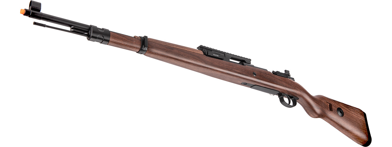 Double Bell WWII Kar 98k Bolt Action Spring Airsoft Rifle (FAUX WOOD) - Click Image to Close