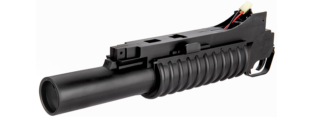 Double Bell Pump Action M203 Airsoft Grenade Launcher for M4/M16 AEGs - Click Image to Close
