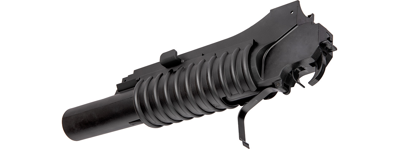 Double Bell Pump Action M203 Airsoft Grenade Launcher for M4/M16 AEGs - Click Image to Close