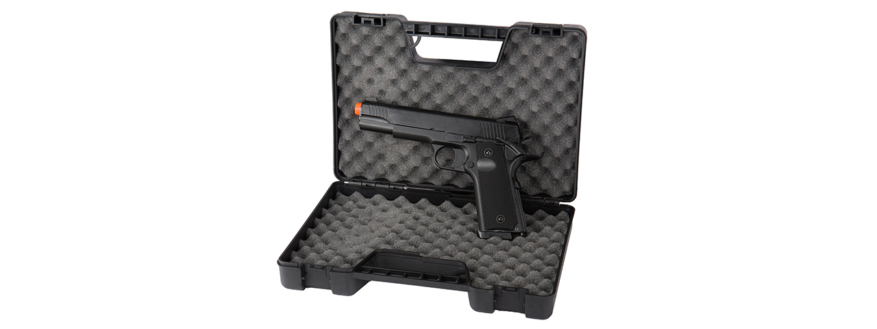 Double Bell Gas Blowback CQB 1911 Airsoft Pistol (Black)