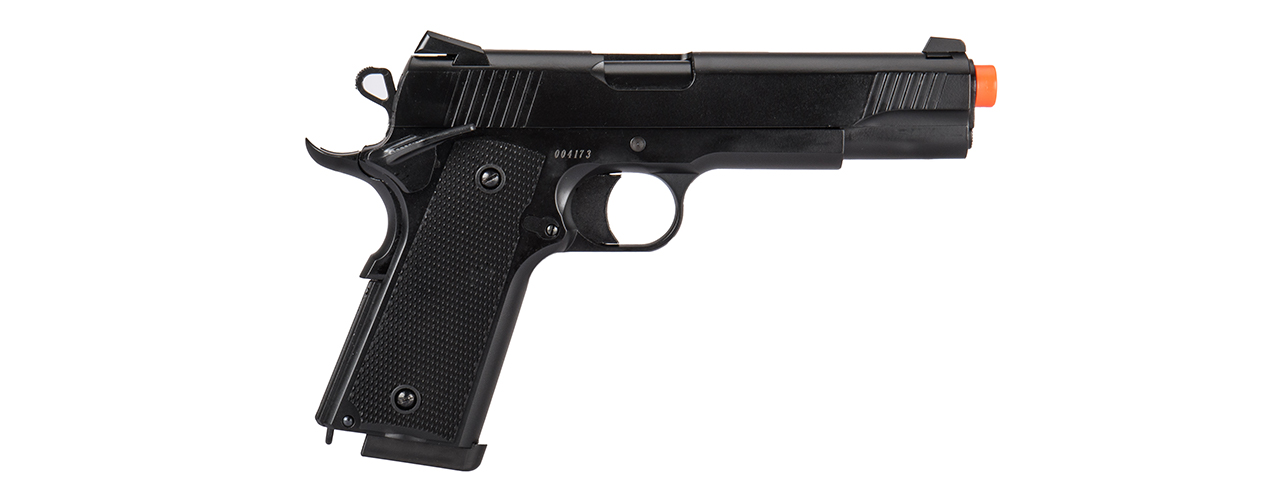 Double Bell Gas Blowback CQB 1911 Airsoft Pistol (Black)