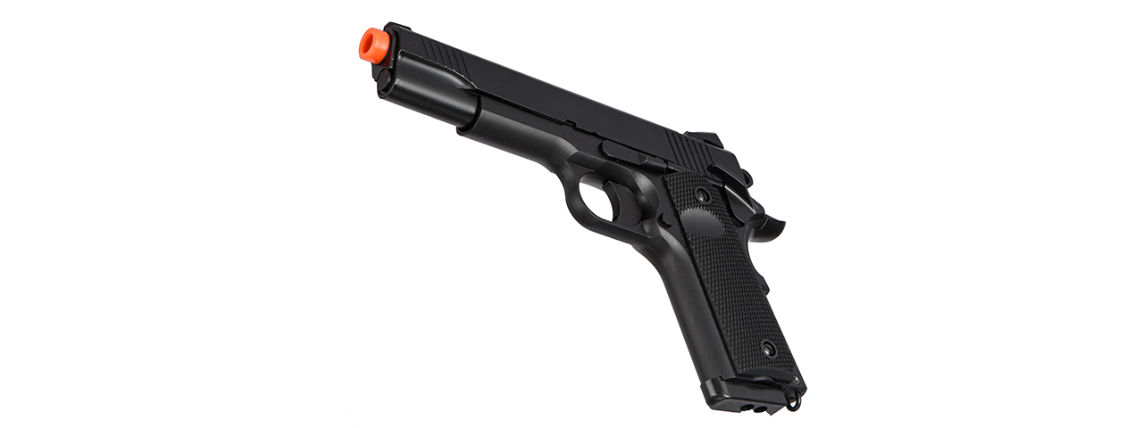 Double Bell Gas Blowback CQB 1911 Airsoft Pistol (Black) - Click Image to Close