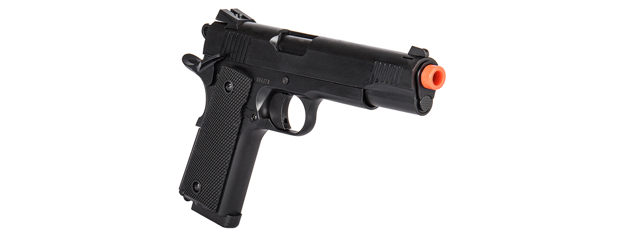 Double Bell Gas Blowback CQB 1911 Airsoft Pistol (Black)