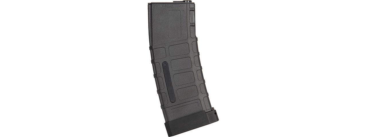 Double Bell 120rd Mid Cap M4 Airsoft AEG Magazine w/ Tactical Base Plate (BLACK)