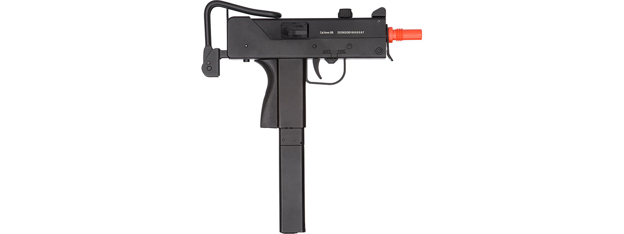 Wellfire G12 MAC-11 Gas Blowback Airsoft SMG (Color: Black)