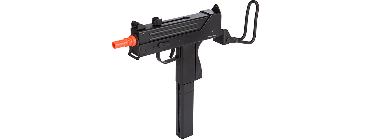 Wellfire G12 MAC-11 Gas Blowback Airsoft SMG (Color: Black)