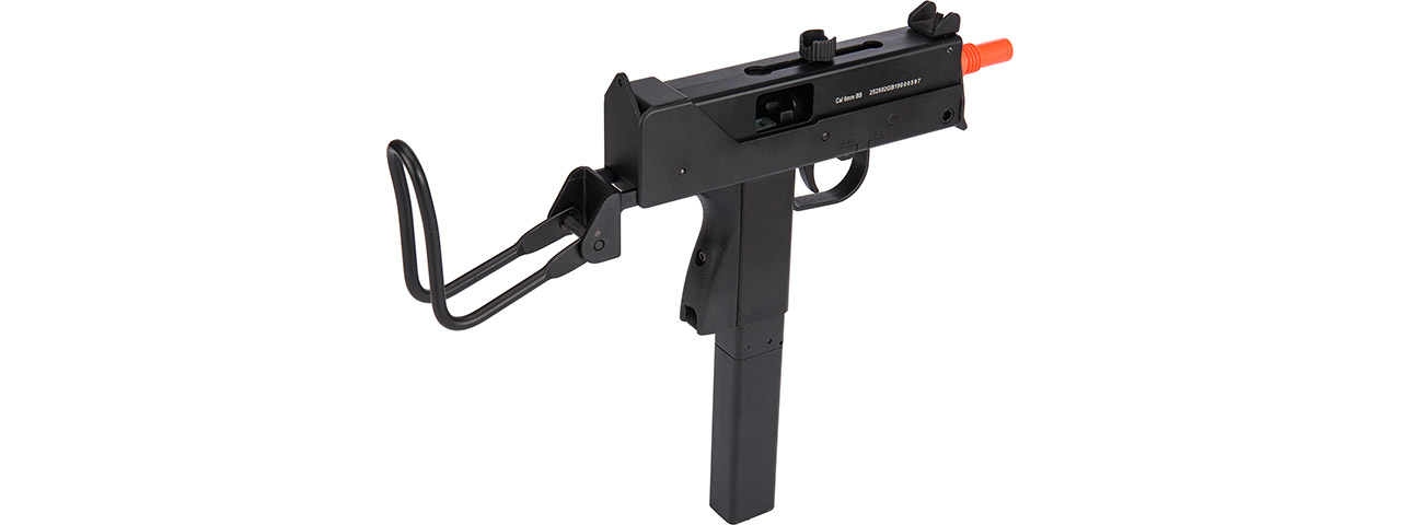 Wellfire G12 MAC-11 Gas Blowback Airsoft SMG (Color: Black)