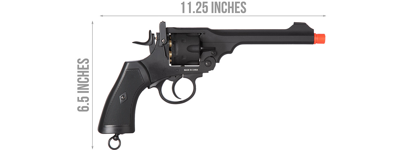 Well G293 CO2 Revolver (Black) - Click Image to Close