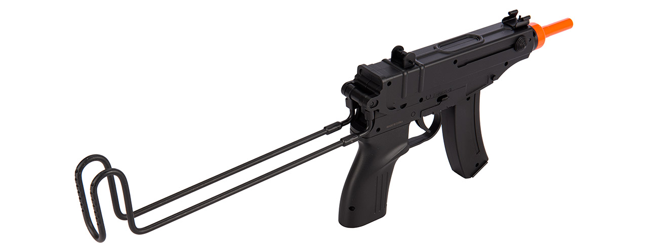 Well VZ61 Scorpion CO2 SMG (Black) - Click Image to Close