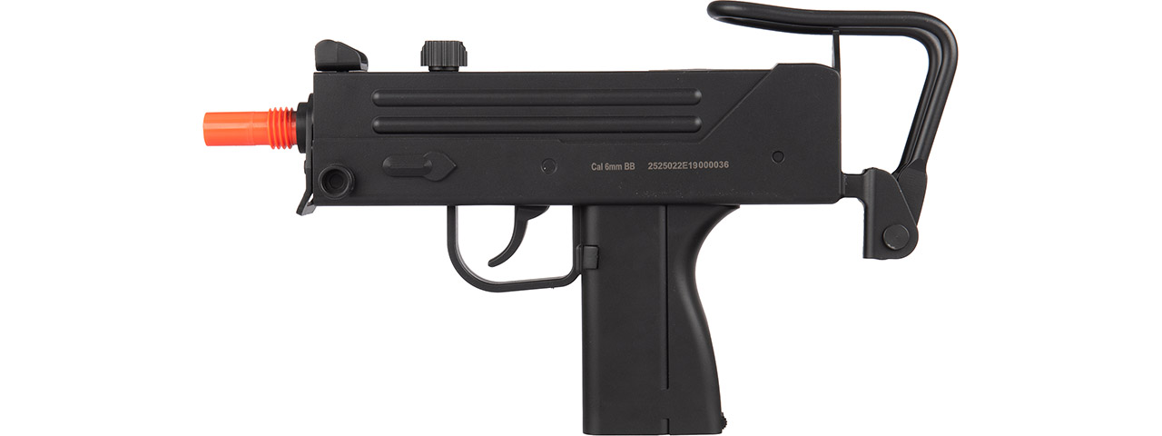 Well CO2 Plastic Uzi Pistol (Black) - Click Image to Close