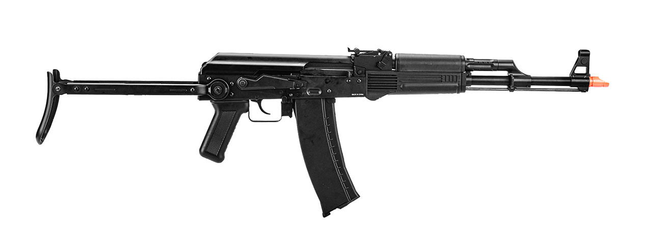 WellFire AK74 Co2 Blowback Rifle with Folding Stock (Color: Black)