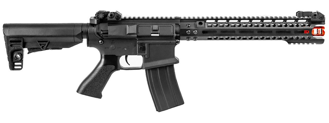 JG Golden Eagle E6598 12" M4 M-LOK AEG Rifle (Black) - Click Image to Close