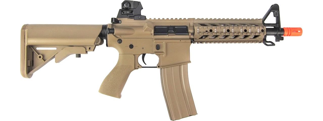 G&G CM16 Raider Combo DST AEG Rifle (Tan) - Click Image to Close