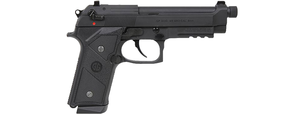 G&G GPM9 MK3 GBB Pistol, Black