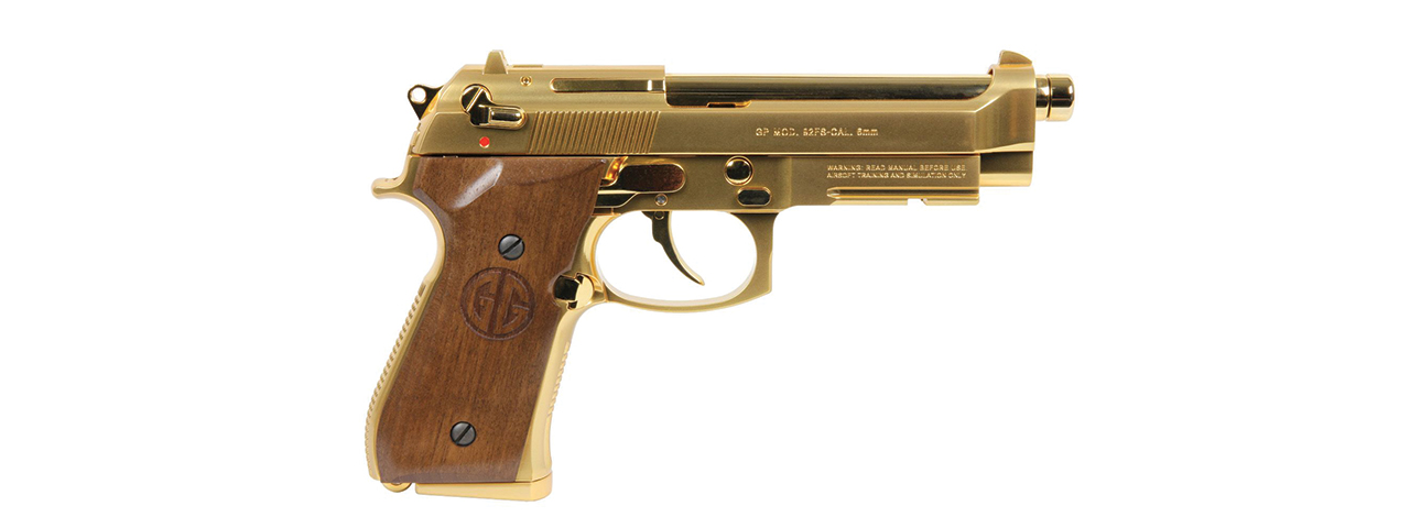 G&G GPM92 GP2 GBB Pistol (Gold Limited Edition) - Click Image to Close