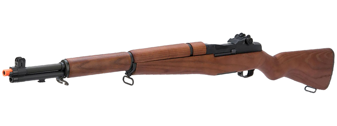 G&G M1 Garand Airsoft AEG Rifle w/ Version 2 ETU MOSFET (Wood) - Click Image to Close