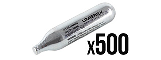 UMAREX High-Grade 12g CO2 Cartridges (Bulk 500 Pieces)