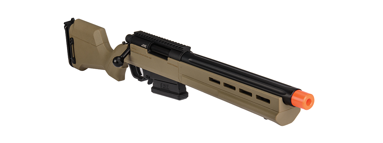 Elite Force GEN2 Amoeba AS-02 Striker Rifle (Tan) - Click Image to Close