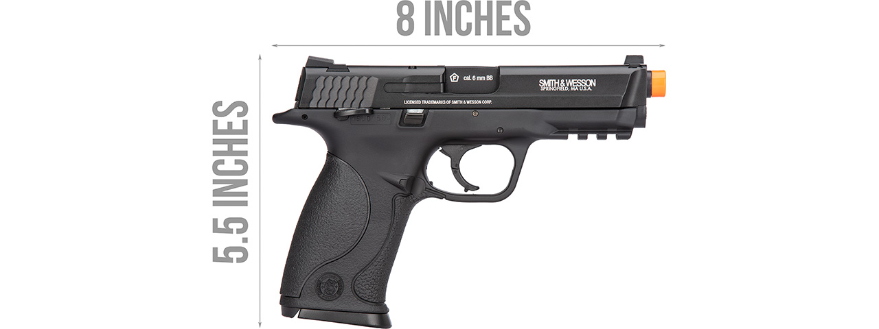 Umarex Smith & Wesson M&P 40 TS KWC CO2 GBB Pistol (Black) - Click Image to Close