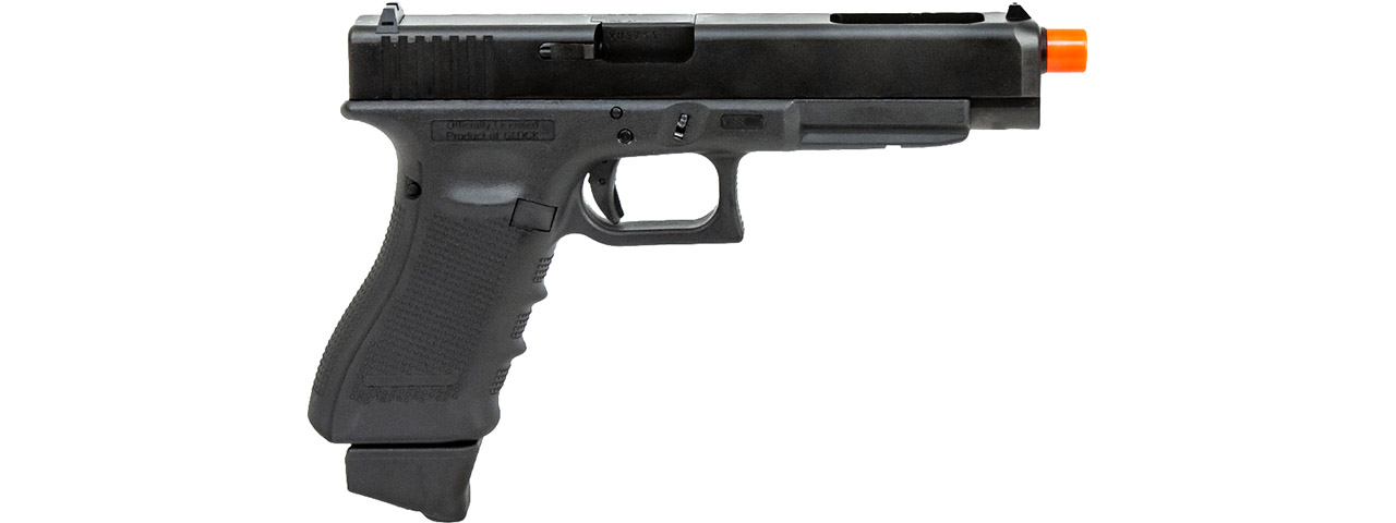 Elite Force Fully Licensed Deluxe Glock 34 Gen 4 CO2 Gas Blowback Airsoft Pistol (Color: Black) - Click Image to Close