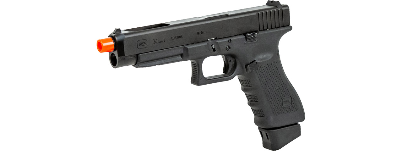 Elite Force Fully Licensed Deluxe Glock 34 Gen 4 CO2 Gas Blowback Airsoft Pistol (Color: Black)