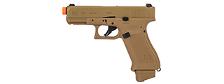 Elite Force Fully Licensed Glock 19X Gas Half-Blowback CO2 Airsoft Pistol (Tan)