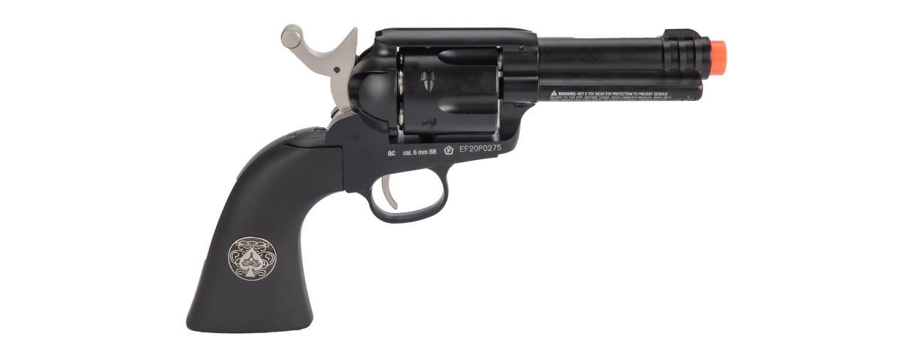 Elite Force Legends Limited Edition Gambler Revolver (Black) - Click Image to Close