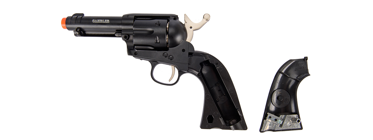 Elite Force Legends Limited Edition Gambler Revolver (Black) - Click Image to Close