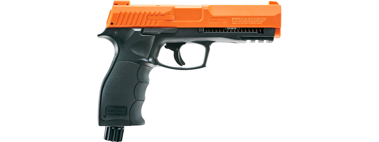 Umarex T4E P2P HDP 50 Cal Pepperball Gun (Black / Orange)