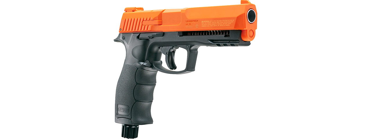 Umarex T4E P2P HDP 50 Cal Pepperball Gun (Black / Orange) - Click Image to Close