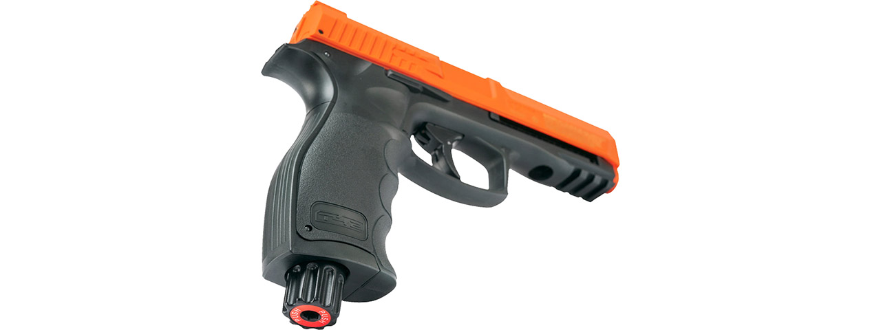 Umarex T4E P2P HDP 50 Cal Pepperball Gun (Black / Orange) - Click Image to Close