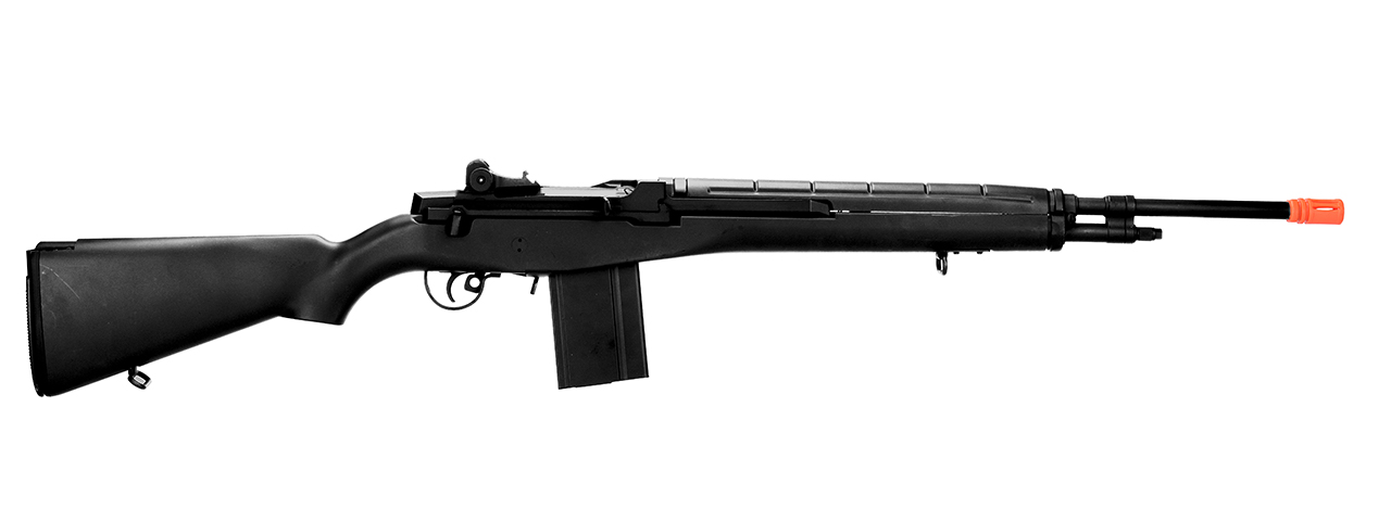 JG Works M14A Hunting AEG Rifle (Black) - Click Image to Close