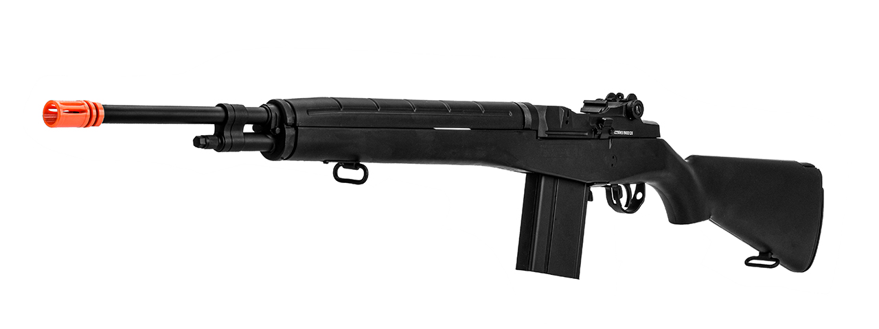 JG Works M14A Hunting AEG Rifle (Black) - Click Image to Close