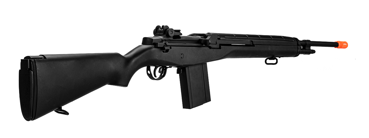 JG Works M14A Hunting AEG Rifle (Black) - Click Image to Close