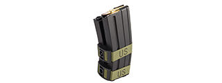 JG Dual 1000 Round M4/M16 Airsoft AEG Auto-Winding High Capacity Magazine