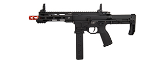 KWA QRF Pistol Caliber MOD 3 AR w/ Adjustable FPS AEG 2.5 Gearbox (Black)
