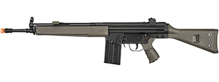LCT LC-3A3 Full Size AEG Airsoft Rifle with Wide Handguard (Color: Black & OD Green)