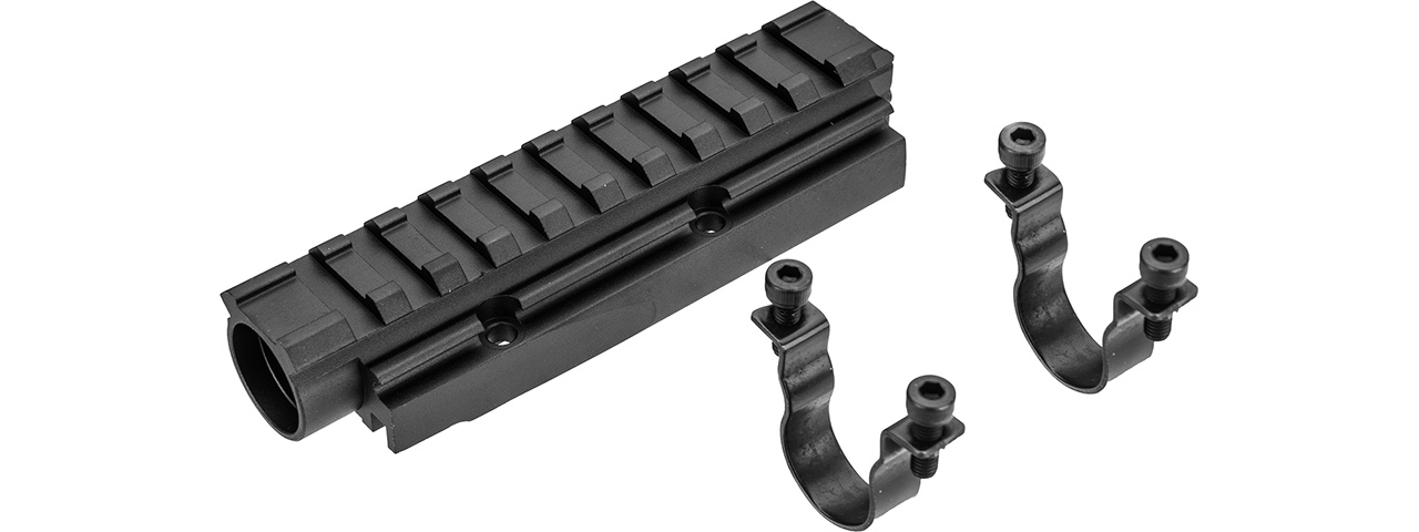 LCT AK Forward Optical Rail System (Black)