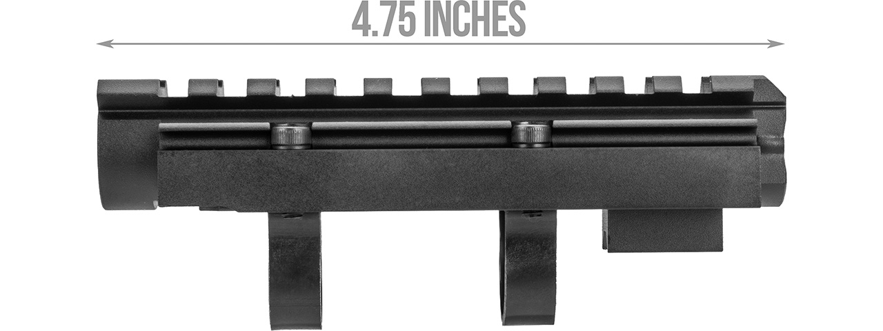 LCT AK Forward Optical Rail System (Black) - Click Image to Close