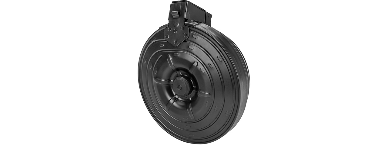 LCT RPK 2000rd Full Metal Electric Winding Drum Magazine (Black) - Click Image to Close