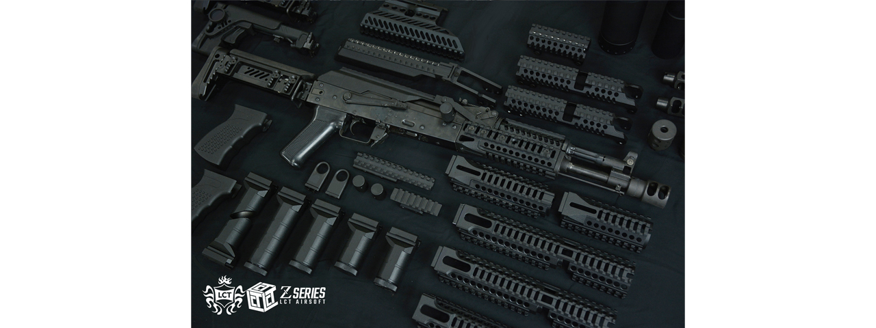 LCT Z-Series B-10M AK74 Classic Handguard (Black) - Click Image to Close